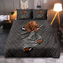Dachshund Cute Hanging Quilt Bed Sets Nearkii