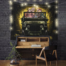 Demon Slayer Anime Moonlight Halloween Funny Tapestry Room Decor Nearkii