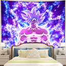 Dragon Ball Goku Ultra Instinct Anime Tapestry Room Decor Nearkii