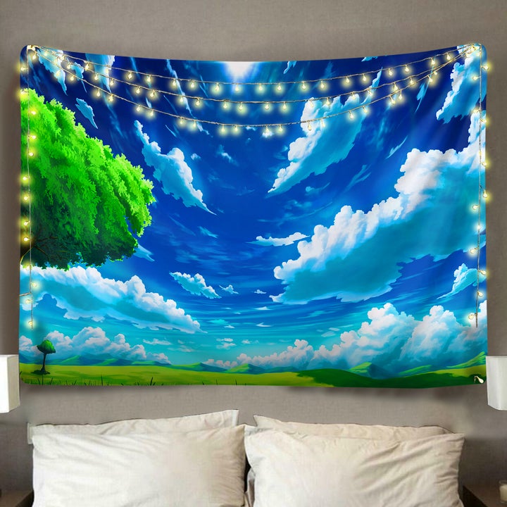 Anime Sky Tapestry Room Decor Nearkii