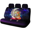 Fox Couple Love You To The Moon Galaxy Premium Custom Car Back Seat Covers Decor Protectors Nearkii