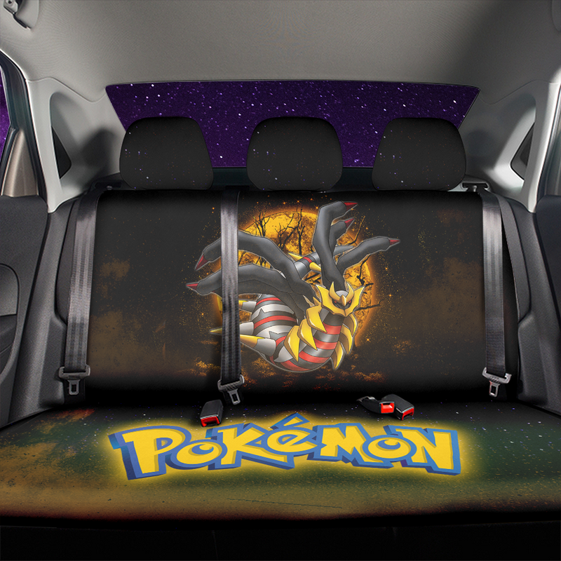 Giratina Moonlight Galaxy Premium Custom Car Back Seat Covers Decor Protectors Nearkii