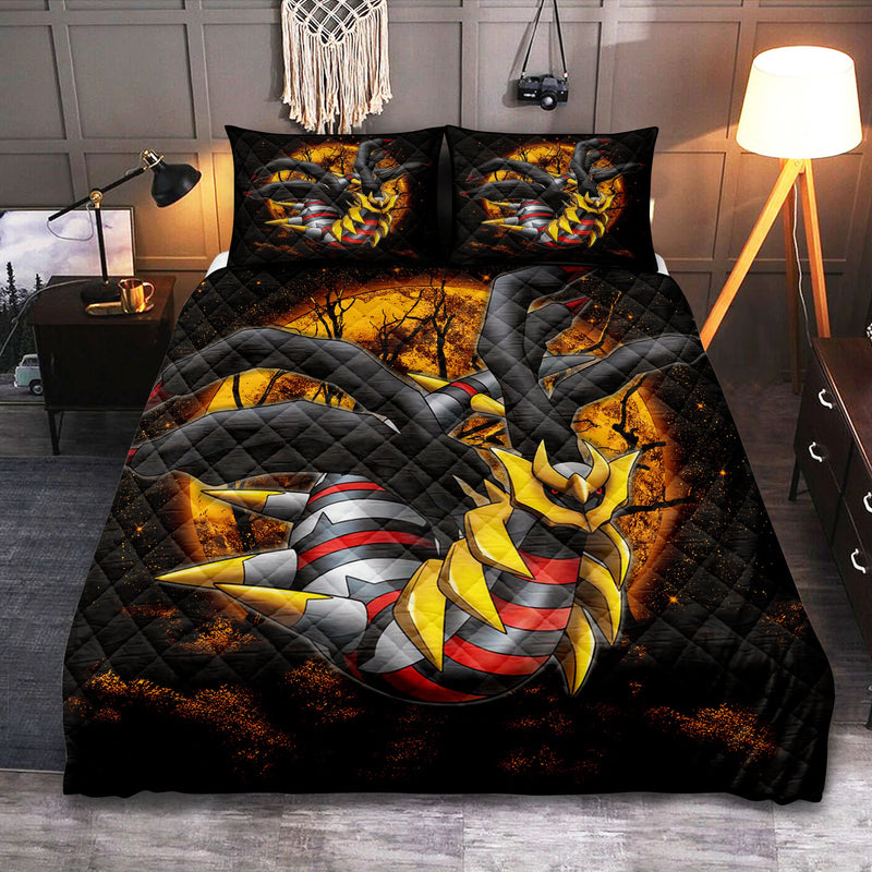 Giratina Pokemon Moonlight Quilt Bed Sets Nearkii