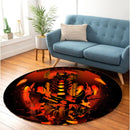 Giratina Legend Moonlight Round Carpet Rug Bedroom Livingroom Home Decor Nearkii