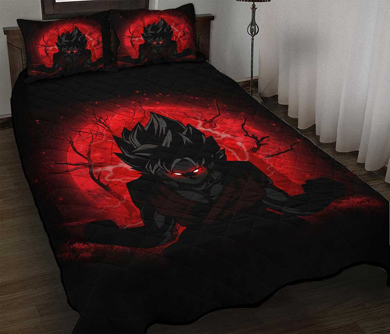 Goku Saiyan Evil Moonlight Quilt Bed Sets Nearkii