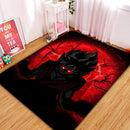 Goku Saiyan Evil Moonlight Rug Carpet Rug Home Room Decor Nearkii