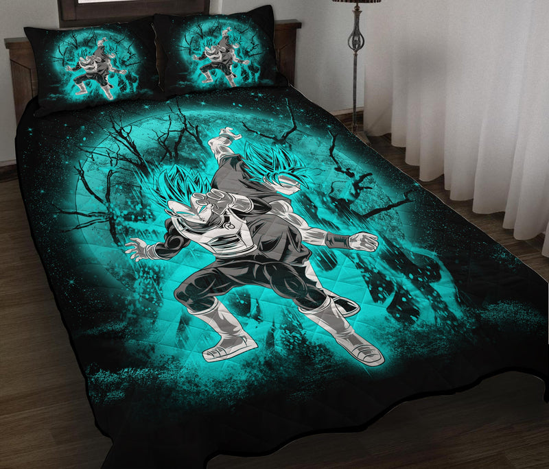 Goku Vegeta Moonlight Quilt Bed Sets Nearkii