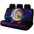 Grinch And Jack Nightmare Before Christmas Love You To The Moon Galaxy Car Back Seat Covers Decor Protectors Nearkii