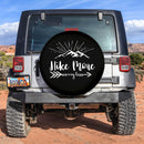 Hike More, Worry Less Mountains (ANY COLOR) Spare Tire Covers Gift For Campers Nearkii