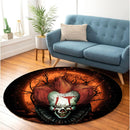 It Horror Movie Moonlight Round Carpet Rug Bedroom Livingroom Home Decor Nearkii