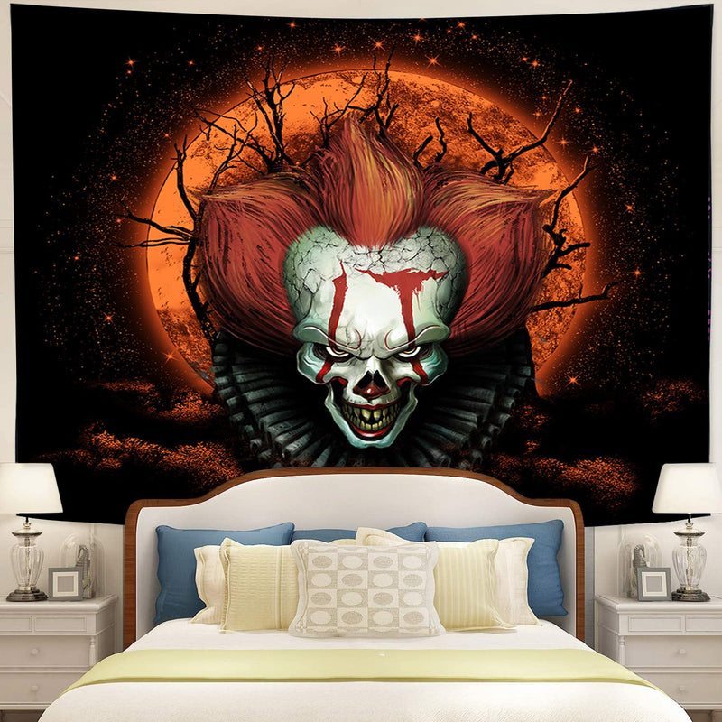 It Horror Movie Moonlight Tapestry Room Decor Nearkii