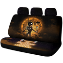 Jack Skellington Nightmare Before Christmas Moonlight Galaxy Premium Custom Car Back Seat Covers Decor Protectors Nearkii