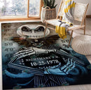 Jack Skellington The Nightmare Before Christmas Halloween Rug Carpet Rug Home Room Decor Nearkii