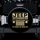 Jeep American Tradition Car Spare Tire Covers Gift For Campers Nearkii
