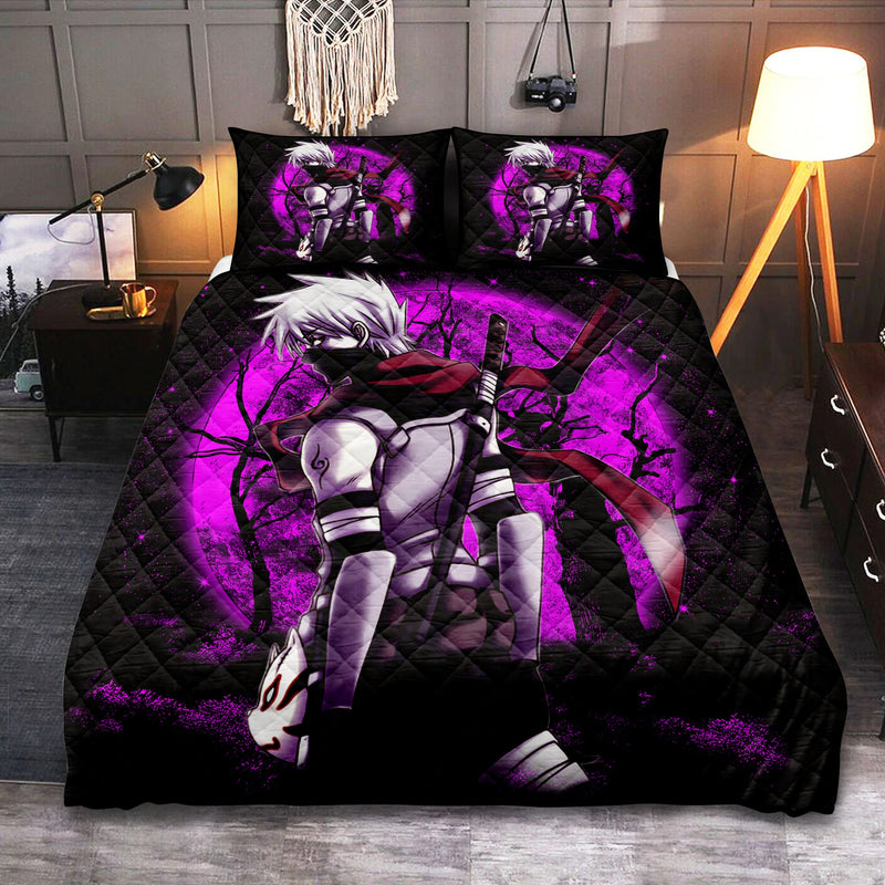 Kakashi Anbu Moonlight Quilt Bed Sets Nearkii