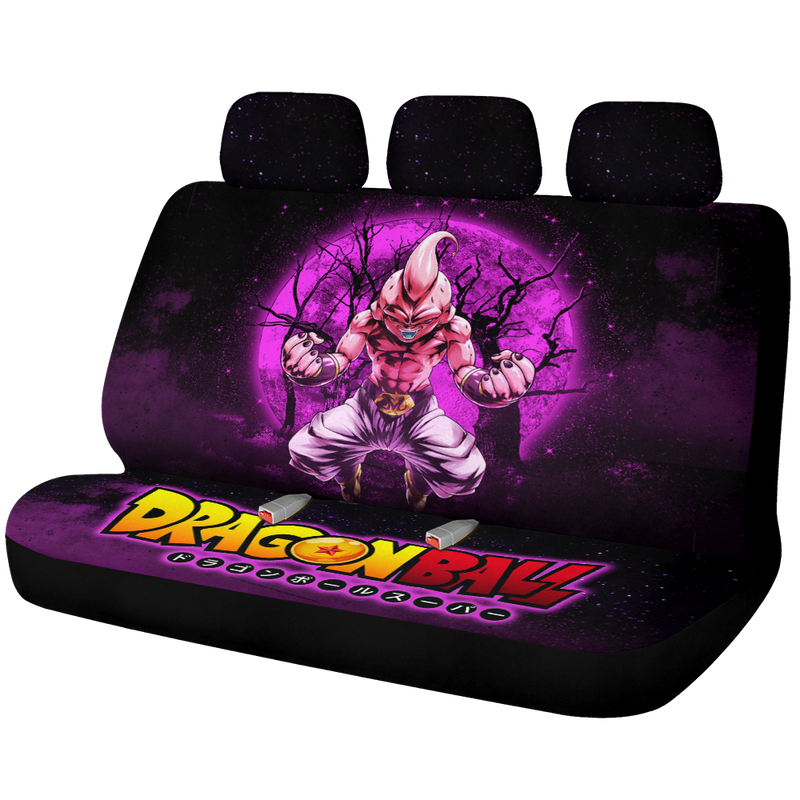 Kidbuu Moonlight Galaxy Premium Custom Car Back Seat Covers Decor Protectors Nearkii