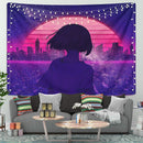 Lofi Chill Kid Tapestry Room Decor Nearkii