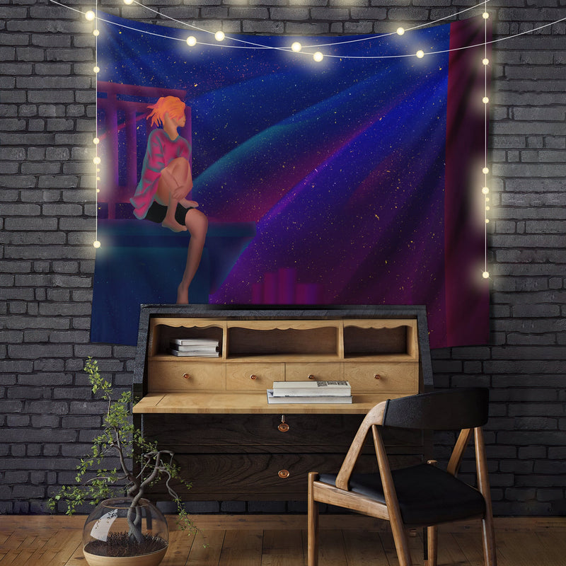 Lofi Chill Tapestry Room Decor Nearkii