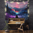 Lofi Chill With Nature Tapestry Room Decor Nearkii