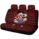 Luffy Gear 5 One Piece Anime Break Wall Car Back Seat Covers Decor Protectors Nearkii