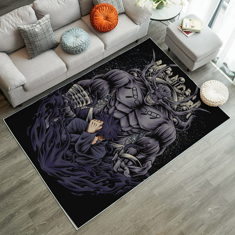 Mahoraga Megumi Jujutsu Kaisen Anime Rug Carpet Rug Home Room Decor Nearkii