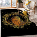 Mandala Fox Rug Carpet Rug Home Room Decor Nearkii