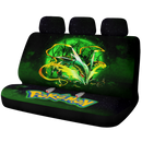 Mega X Rayquaza Pokemon Moonlight Galaxy Premium Custom Car Back Seat Covers Decor Protectors Nearkii