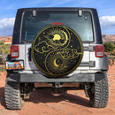 Moon And Sun Clouds Stars Spare Tire Covers Gift For Campers Nearkii
