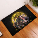 Moon Demonslayer Background 1 Moonlight Door Mats Home Decor