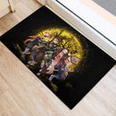 Moon Demonslayer Background 1 Moonlight Door Mats Home Decor