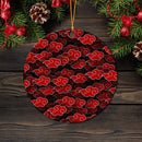 Naruto Anime Akatsuki 3D Cloud Mica Circle Ornament Perfect Gift For Holiday Nearkii