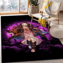 Nezuko Moonlight Area Carpet Rug Home Decor Bedroom Living Room Decor Nearkii