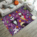 Jack And Sally Nightmare Before Christmas Rug Carpet Rug Home Room Decor Nearkii