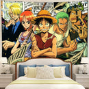 One Piece Team Tapestry Room Decor Nearkii
