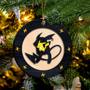 Pikachu Evolution Pokemon Wood Circle Ornament Perfect Gift For Holiday Nearkii
