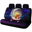 Pikachu Horror Love You To The Moon Galaxy Premium Custom Car Back Seat Covers Decor Protectors Nearkii