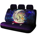 Pikachu Horror 3 Love You To The Moon Galaxy Premium Custom Car Back Seat Covers Decor Protectors Nearkii