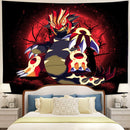 Pokemon Mega Groudon Moonlight Tapestry Room Decor Nearkii
