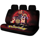 Pokemon Mega Proudon Moonlight Galaxy Premium Custom Car Back Seat Covers Decor Protectors Nearkii