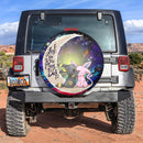 Pokemon Couple Espeon Umbreon Love You To The Moon Galaxy Spare Tire Covers Gift For Campers Nearkii