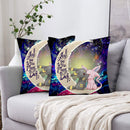Pokemon Couple Espeon Umbreon Love You To The Moon Galaxy Pillowcase Room Decor Nearkii