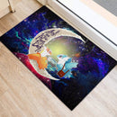 Pokemon Couple Latios Latias Love You To The Moon Galaxy Back Doormat Home Decor Nearkii