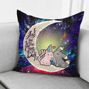 Pokemon Espeon Umbreon Love You To The Moon Galaxy Pillowcase Room Decor Nearkii