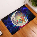 Pokemon Friends Gen 1 Love You To The Moon Galaxy Back Doormat Home Decor Nearkii