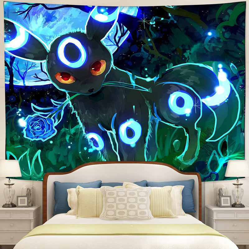 Pokemon Umbreon Tapestry Room Decor Nearkii