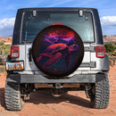 Night Sky Full Of Star Sea Turtle Car Spare Tire Cover