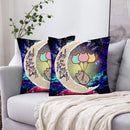 Pusheen Cat Love You To The Moon Galaxy Pillowcase Room Decor Nearkii