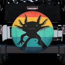 Retro Axolotl Spare Tire Cover Gift For Campers Nearkii