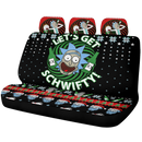 Rick And Morty Christmas Car Back Seat Covers Decor Protectors Nearkii