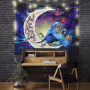 Rio Blu And Jewel Love You To The Moon Galaxy Tapestry Room Decor Nearkii